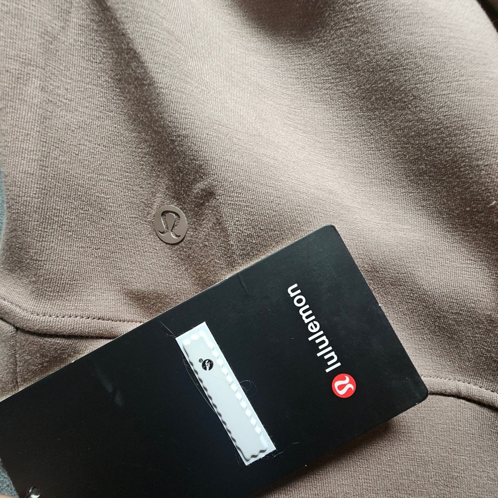 Lululemon Mens Smooth Spacer Pullover Hoodie ASHR Ashen Rose LM3FDVS Large NWT - Picture 8 of 9